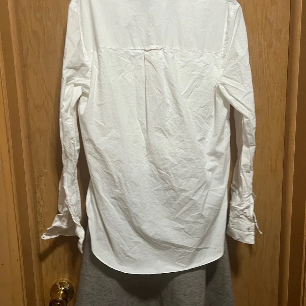 Derek Lam 10 Crosby Shirt Dress- size 8 Pearl button details​ - Picture 2 of 4